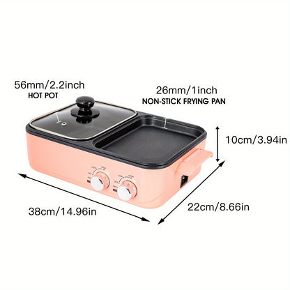 Electric Hot Pot with Grill